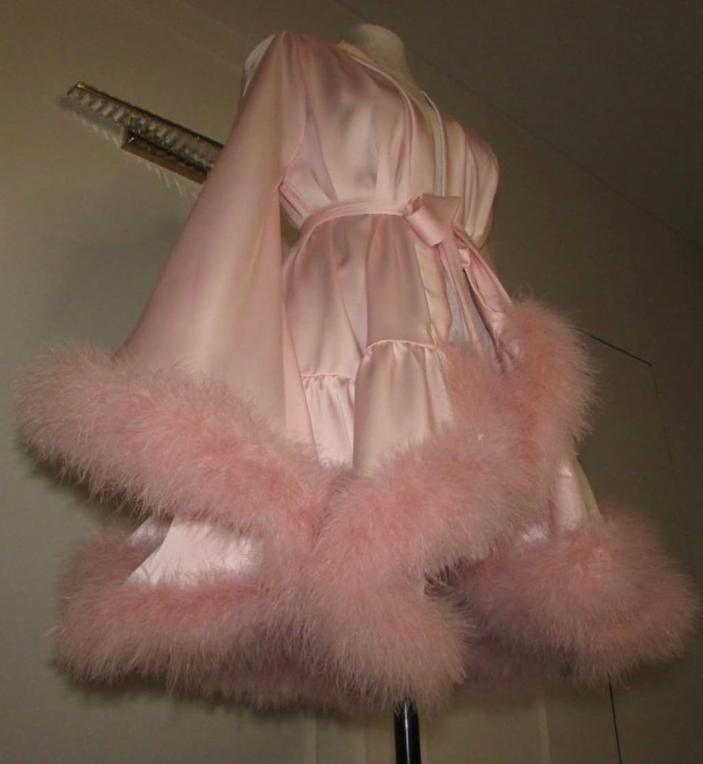 Feather Mini Robe