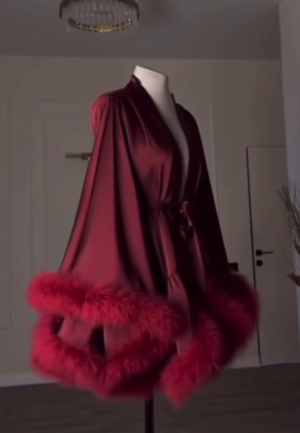 Feather Mini Robe