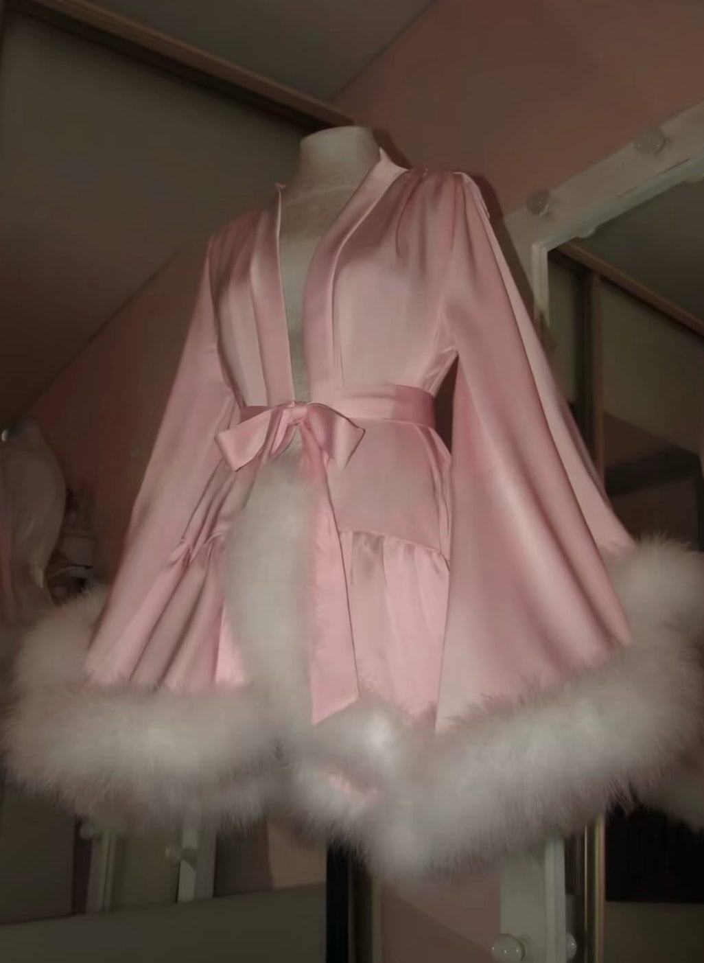 Feather Mini Robe