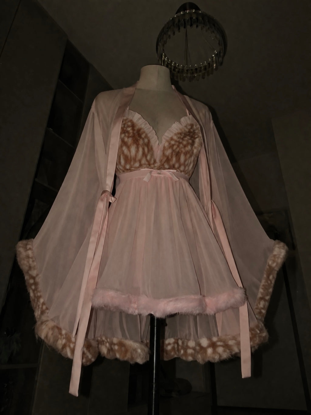 Bambi Robe Pink