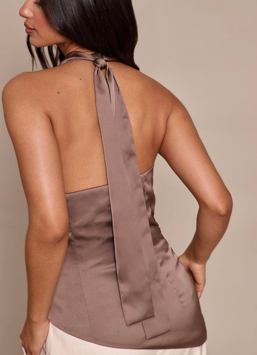 Blusa de Seda Cisne